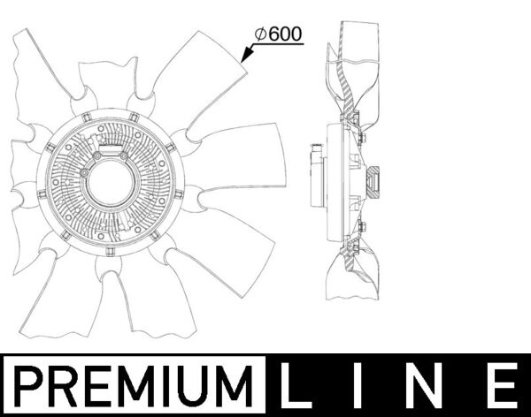 Fan, engine cooling 2