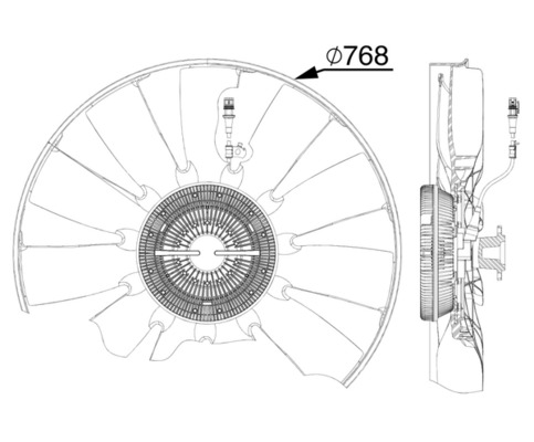 MAHLE CFF 527 000P...