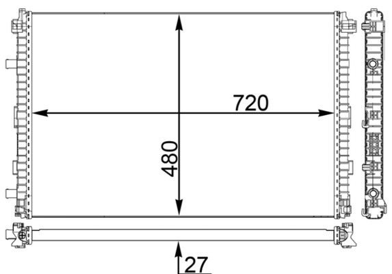 MAHLE CIR 24 000P Chladic...