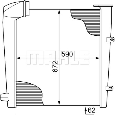 MAHLE CI 135 000P chladič...