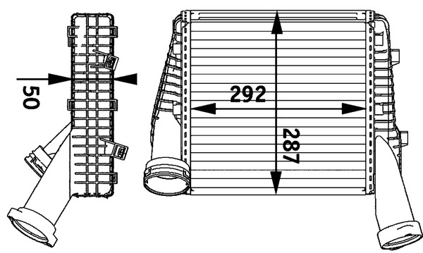 MAHLE CI 141 000P chladič...