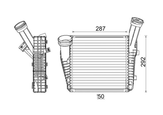 MAHLE CI 142 000P chladič...