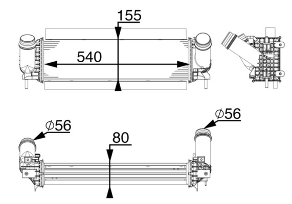MAHLE CI 214 000P Ψυγείο...