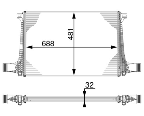 MAHLE CI 220 000P chladič...