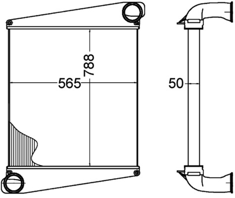 MAHLE CI 275 000P chladič...