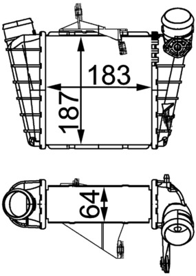 MAHLE CI 298 000S chladič...