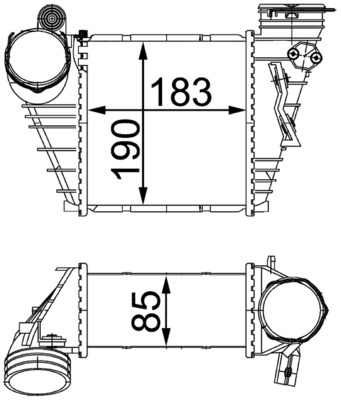 MAHLE CI 299 000S chladič...