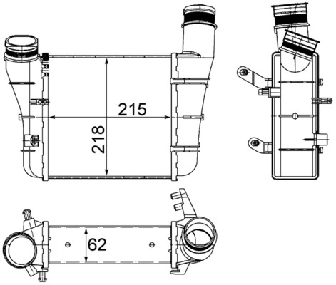 MAHLE CI 336 000S chladič...