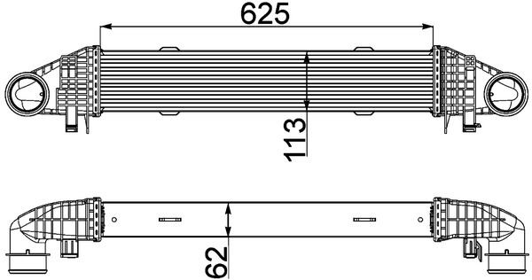 MAHLE CI 359 000P chladič...