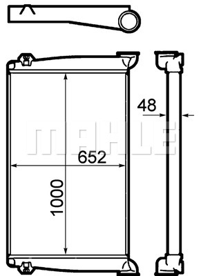 MAHLE CI 395 000P chladič...