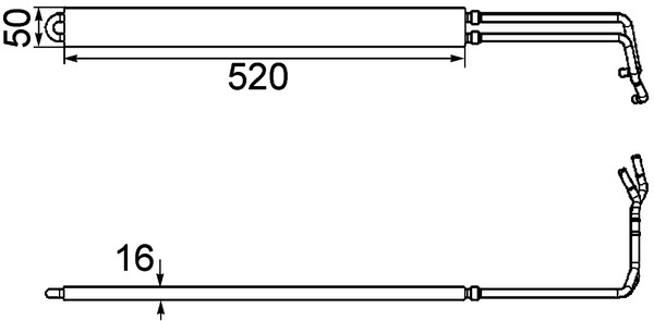 MAHLE CLC 103 000P Chladič...