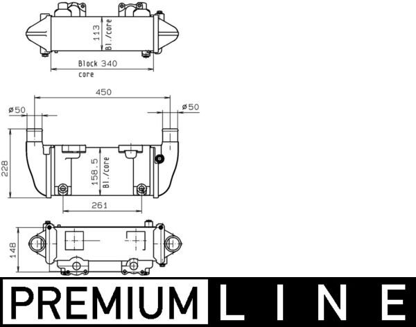 Oil Cooler, retarder 2