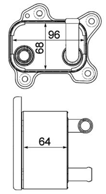 MAHLE CLC 183 000P Ψυγείο...