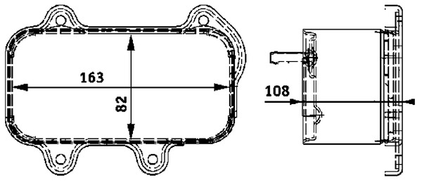 Oil Cooler, engine oil