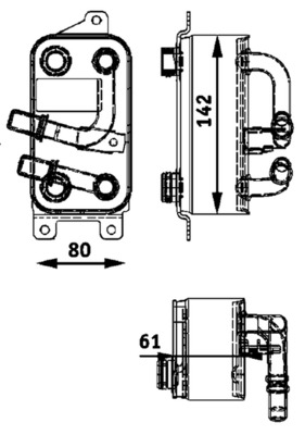 MAHLE CLC 43 000P Ψυγείο...