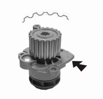 MAHLE CP 6 000S Vattenpump