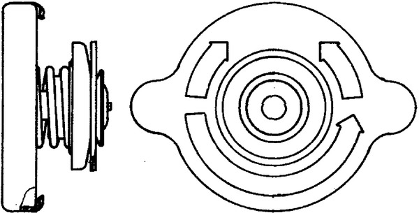 MAHLE CRB 17 000P Cap,...