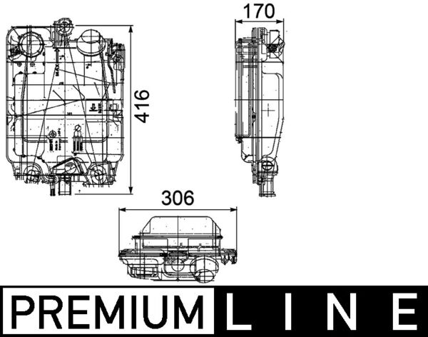 MAHLE CRT 102 000P...