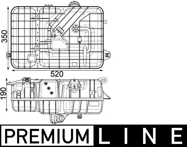 MAHLE CRT 234 000P Vas de...