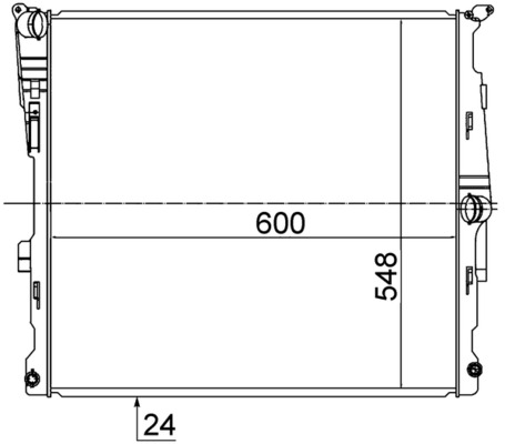 Radiator, engine cooling