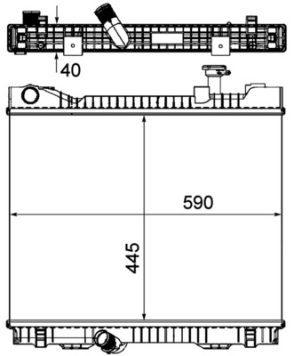 MAHLE CR 1045 000P...