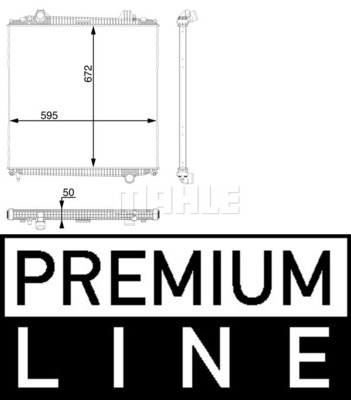 MAHLE CR 106 000P hűtő,...