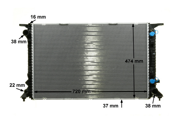 Radiator, engine cooling 6