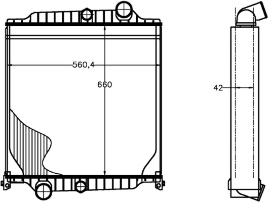 MAHLE CR 1224 000P Ψυγείο,...
