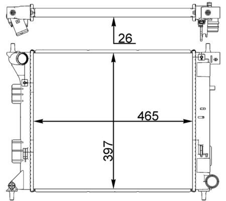 MAHLE CR 1407 000P...