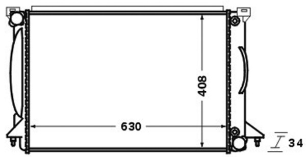 Radiator, engine cooling 5