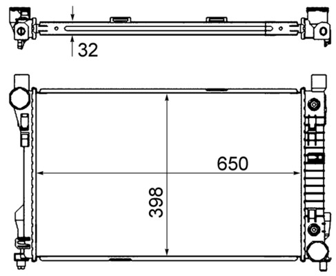 Radiator, engine cooling 5