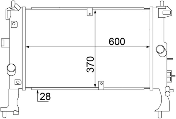 MAHLE CR 1500 000S Ψυγείο,...