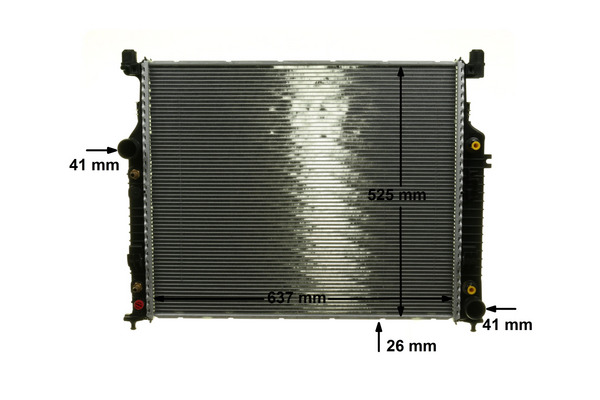 Radiator, engine cooling 6