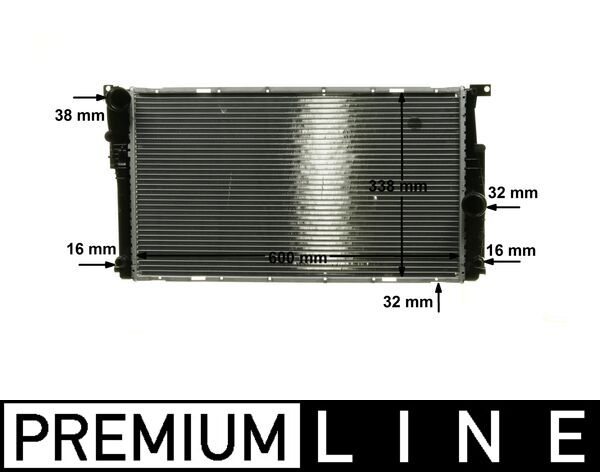 Radiator, engine cooling 7