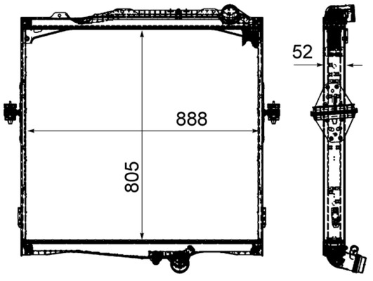 MAHLE CR 2092 000P...