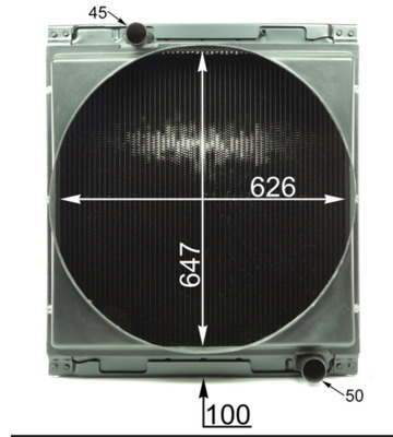 Radiator, engine cooling 6