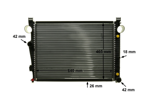 Radiator, engine cooling 6