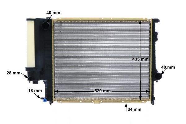 Radiator, engine cooling 7