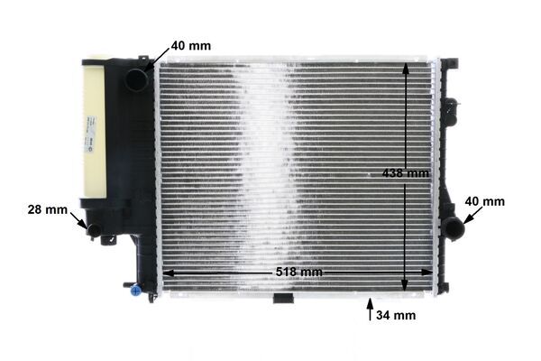 Radiator, engine cooling 7
