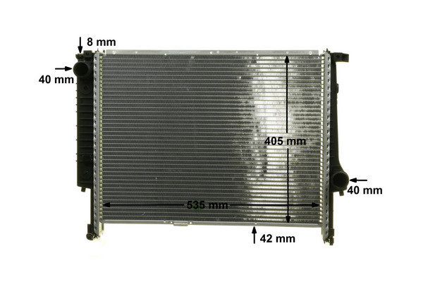 Radiator, engine cooling 6