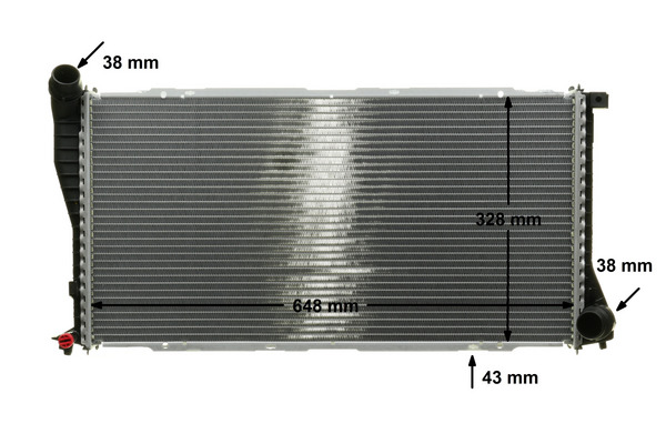 Radiator, engine cooling 6