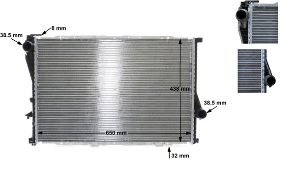 Radiator, engine cooling 11