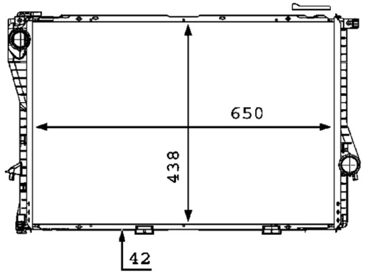 Radiator, engine cooling 4