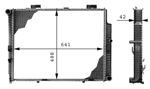 Radiator, engine cooling 5