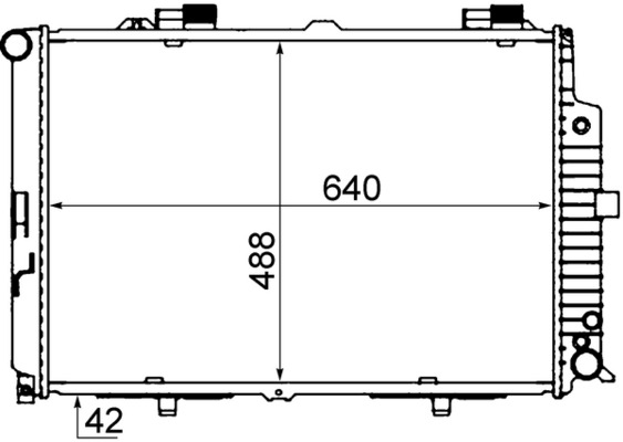 Radiator, engine cooling 5