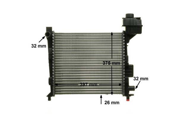 Radiator, engine cooling 5