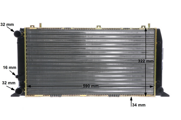 Radiator, engine cooling 8