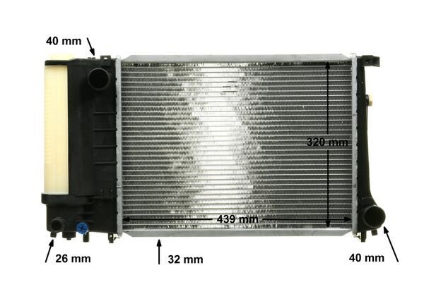 Radiator, engine cooling 6