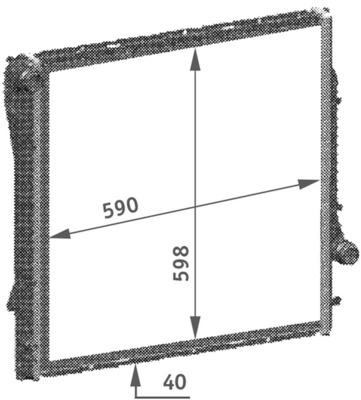 Radiator, engine cooling 4