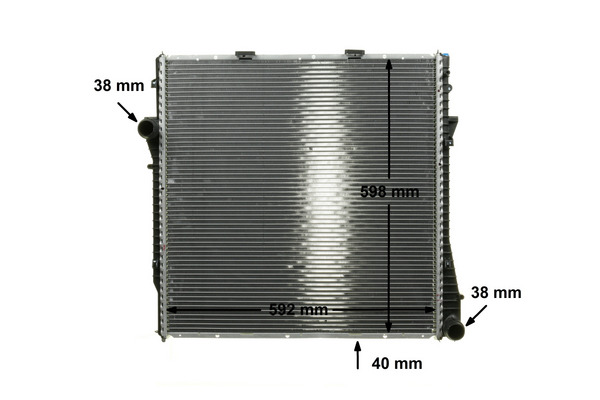 Radiator, engine cooling 6